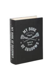 KDMD Mystical Book of Shadows Storage Box - Gothic Spellbook Organizer in Black - thumbnail 2