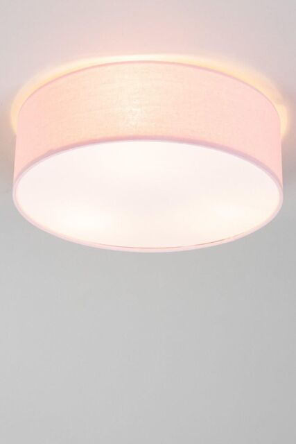 BHS Lighting Glow Flush Ceiling Light in Pink - image 1