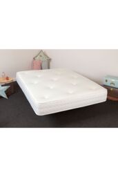 Starlight Beds 3-Tac Hand-Tufted Hybrid Mattress 20cm Deep Quilted Soft Sleep Surface in White - Size: EU Single - thumbnail 1