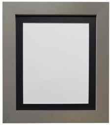 Frames & Mirrors 4U Metro Dark Grey Frame with Black Mount for Image Size 24 x 16 Inch - thumbnail 1