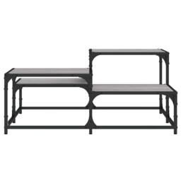 Berkfield Home Coffee Table Grey Sonoma 87.5x87.5x40 cm Engineered Wood - thumbnail 5