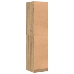Berkfield Home Elegant Apothecary Cabinet¬†Artisian Oak 40x41x174.5 cm Engineere in Brown - thumbnail 7