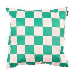 icon Indoor & Outdoor Checkerboard Waterproof Cushion Green Set of 2 - Size: 43 cm x 43 cm - thumbnail 3