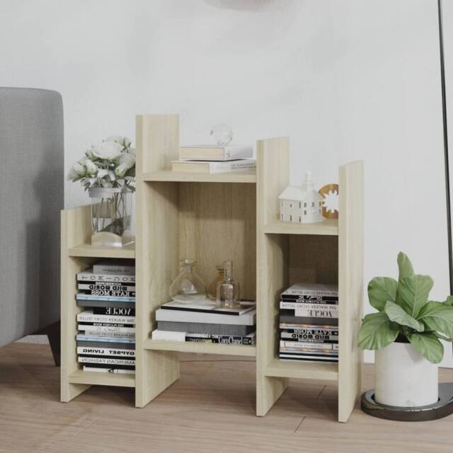 Berkfield Home Side Cabinet Sonoma Oak 60x26x60 cm Engineered Wood in Light Tan - Size: 60 x 26 x 60 cm - image 1
