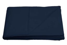 Smart Living Luxury Non-Iron Easy CarePolycotton 32cm Deep Fitted Bedsheet in Navy - Size: Super King Fitted - thumbnail 3