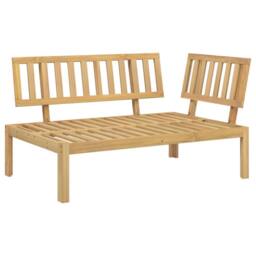 Berkfield Home Beautiful Garden Pallet Corner Sofa Solid Wood Acacia in Brown - thumbnail 3