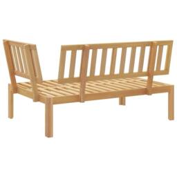 Berkfield Home Beautiful Garden Pallet Corner Sofa Solid Wood Acacia in Brown - thumbnail 5