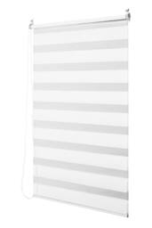 Living and Home 150cm H Dual Layer Day & Night Zebra Roller Blind Privacy Protection in White - Size: 40 cm - thumbnail 6