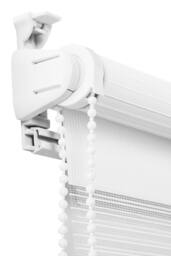 Living and Home 150cm H Dual Layer Day & Night Zebra Roller Blind Privacy Protection in White - Size: 40 cm - thumbnail 8