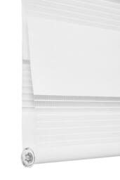 Living and Home 150cm H Dual Layer Day & Night Zebra Roller Blind Privacy Protection in White - Size: 40 cm - thumbnail 9