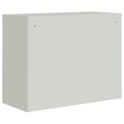 Berkfield Home File Cabinet Light Grey & Blue 90x40x70 cm Steel - Size: 90 x 40 x 70 cm - thumbnail 6