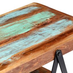 Berkfield Home TV Cabinet 160x40x50 cm Solid Reclaimed Wood in Brown - Size: 160 x 40 x 50 cm - thumbnail 4