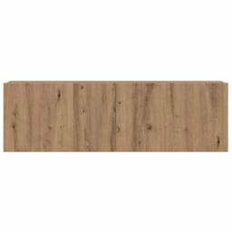Berkfield Home Classic 6 Piece TV Cabinet Set Wall-mounted Artisan Oak Engineere in Brown - thumbnail 5