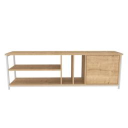 Decorotika Oneida TV Unit for TV's up to 72 inch in Light Sand - thumbnail 4