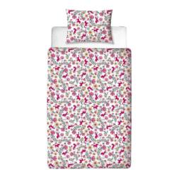 Spirit Fiesta Reversible Duvet Set in Pale Pink - Size: Single - thumbnail 2