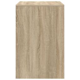Berkfield Home Computer Desk Sonoma oak Engineered wood 70 x 50 x 76 cm in Brown - thumbnail 5