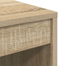 Berkfield Home Computer Desk Sonoma oak Engineered wood 70 x 50 x 76 cm in Brown - thumbnail 7
