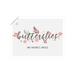 "Warren Reed - Designer Butterflies Are Natures Angels Unframed Art Print - Size: W8"" x H10""" - thumbnail 2