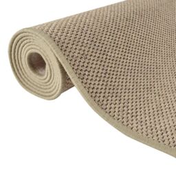 Berkfield Home Carpet Runner Sisal Look Sand 80x300 cm in Brown - Size: 100 cm diameter - thumbnail 5