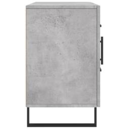 Berkfield Home Sideboard Concrete Grey 100x36x60 cm Engineered Wood - Size: 100 x 36 x 60 cm - thumbnail 7
