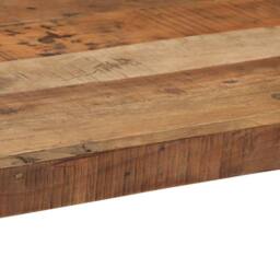 Berkfield Home Coffee Table 110x55x40 cm Solid Wood Reclaimed in Brown - Size: 110 x 55 x 40 cm - thumbnail 8