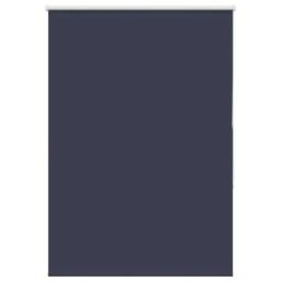Berkfield Home Roller Blind Blackout Marine 95x150 cm Fabric Width 90.7 cm Polyester in Navy - thumbnail 2