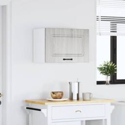 Berkfield Home Kitchen Wall Cabinet Kalmar Grey Sonoma Engineered Wood - thumbnail 1