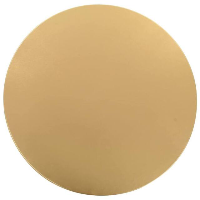 Berkfield Home 2 pcs Table Covers Stretch 80 cm Gold - image 1