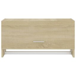 Berkfield Home Wardrobe Sonoma Oak 70x32.5x35 cm Engineered Wood in Brown - thumbnail 5