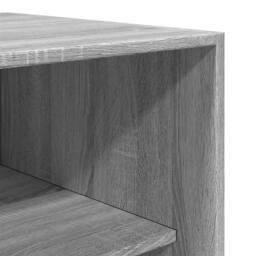 Berkfield Home Wardrobe Grey Sonoma 100x50x200 cm Engineered Wood - Size: 100 x 50 x 200 cm - thumbnail 7