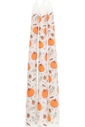 KDMD Set of 3 Pumpkin Taper Candles in White - thumbnail 3