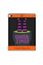 Garden Greatness Spooky Trick Or Treat Window Decoration in Black - Size: 1 Pack - thumbnail 2