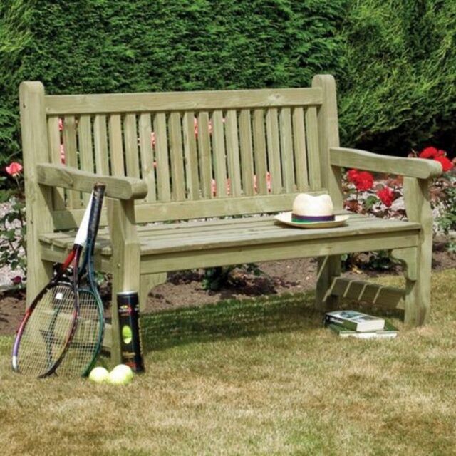 Rowlinsons Softwood Bench - Timber - L67 x W150 x H95 cm in Brown - image 1