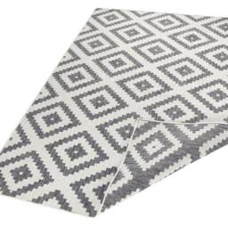 THE RUGS Malta Reversible Indoor Outdoor Rug Flatweave Polypropylene in Grey - Size: 160 cm x 230 cm - thumbnail 2