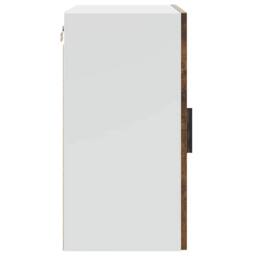 Berkfield Home Kitchen Wall Cabinet¬†Porto Smoked Oak Engineered Wood in Brown - thumbnail 7