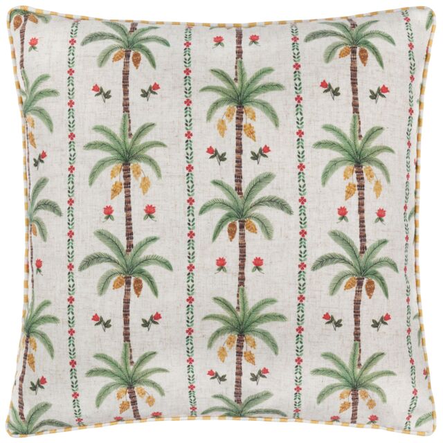 Wylder Tropics Okara Palm Printed Cushion - Size: 45 cm x 45 cm - image 1