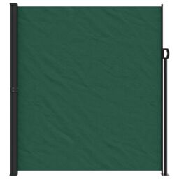 Berkfield Home Retractable Side Awning Dark Green 220x500 cm - thumbnail 3