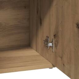 Berkfield Home Sideboard Artisan Oak 91x29.5x75 cm Engineered Wood in Brown - thumbnail 8