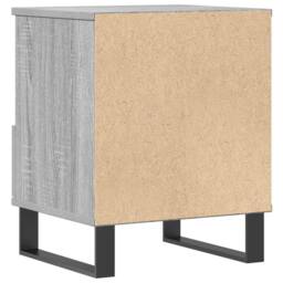 Berkfield Home Modern Bedside Cabinets 2 pcs Grey Sonoma 40x35x50 cm Engineered Wood - Size: 40 x 35 x 50 cm - thumbnail 8
