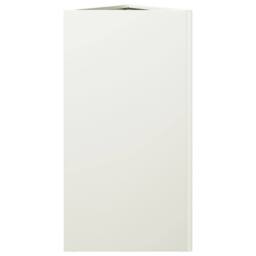 Berkfield Home Durable Garden Planter White Triangular 40x34.5x70 cm Steel - thumbnail 5