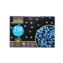 Voltico 250 Solar Powered LED Fairy Lights - Blue, Orange or White in Blue - thumbnail 2