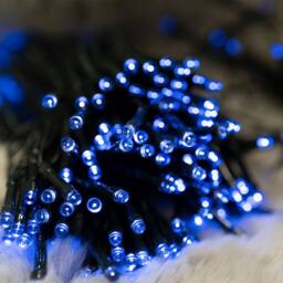 Voltico 250 Solar Powered LED Fairy Lights - Blue, Orange or White in Blue - thumbnail 1