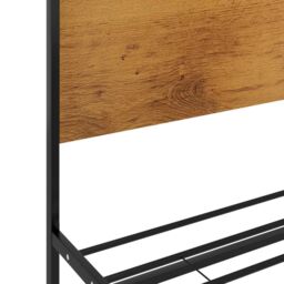 Berkfield Home Bed Frame Metal 100x200 cm in Black - thumbnail 5