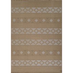 Livabliss Mystery-Washable Tan Beige Ivory Modern Jute Living Dining Rug - Size: 150 cm x 250 cm - thumbnail 2