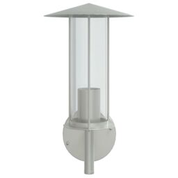 Berkfield Home Outdoor Wall Lights 2pcs Silver Stainless Steel - thumbnail 4