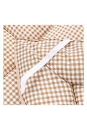 Living and Home 10cm Comfortable Quilted Mattress Topper in Tan - Size: Super King - thumbnail 5