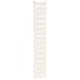 Berkfield Home Elegant Zebra Blind Marble Beige 40x200 cm Fabric Width 35.9 cm P