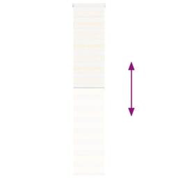Berkfield Home Elegant Zebra Blind Marble Beige 40x200 cm Fabric Width 35.9 cm P - thumbnail 5