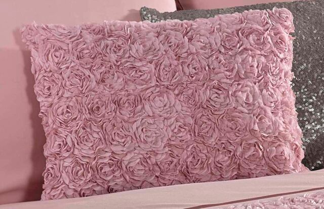 Rapport Home Limoges Boudoir Filled Cushion (50x30 cm) in Pink - Size: 30 cm x 50 cm - image 1