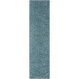 THE RUGS Soft Plain High Pile Shaggy Rugs & Runners Living Room Bedroom 380 in Duck Egg Blue - Size: 180 cm x 270 cm - thumbnail 7